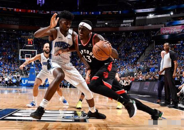  猛龙七人上双客场轻取魔术  